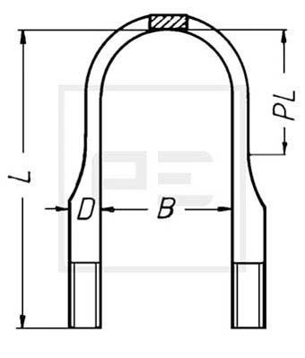 PE AUTOMOTIVE Стремянка рессоры 015.190-90A